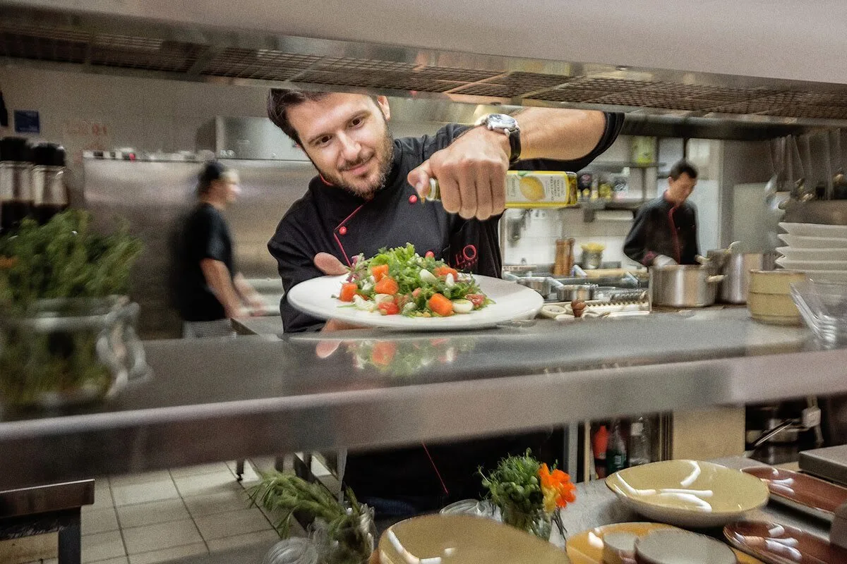 Chef at the pass