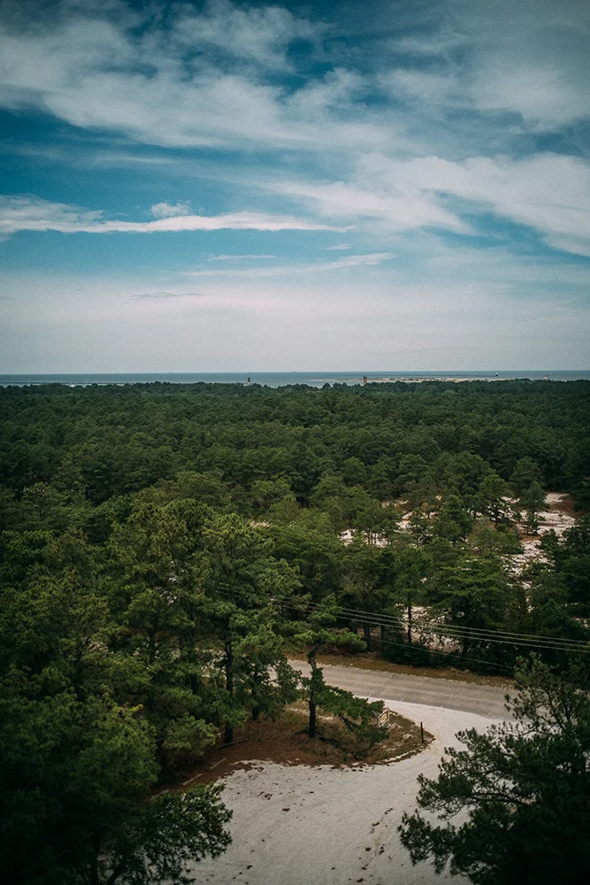 Ocean view from Cape Henlopen State Park, Delaware